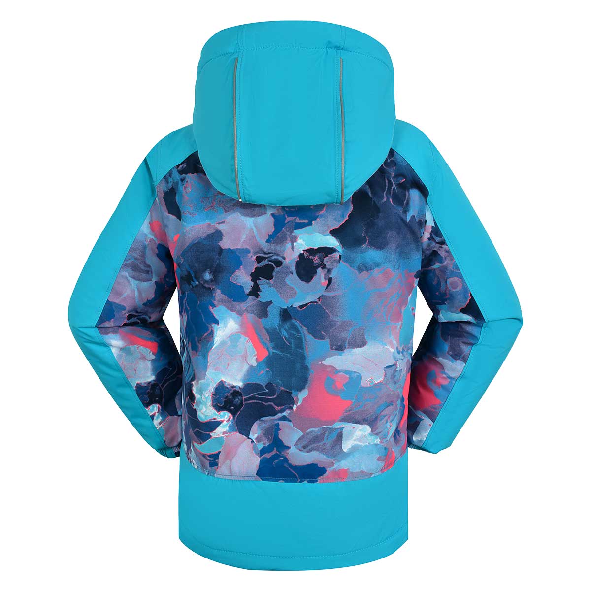 Kamik Kids Mirabel Colorblock Jacket Girls' in Cyan